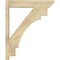 Ekena Millwork Merced Slat Rough Sawn Outlooker, Douglas Fir, 6"W x 28"D x 34"H OUT06X28X34MRC06RDF - alternate 4